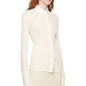 Helmut Lang Women's Button Cuff Shirt Size S